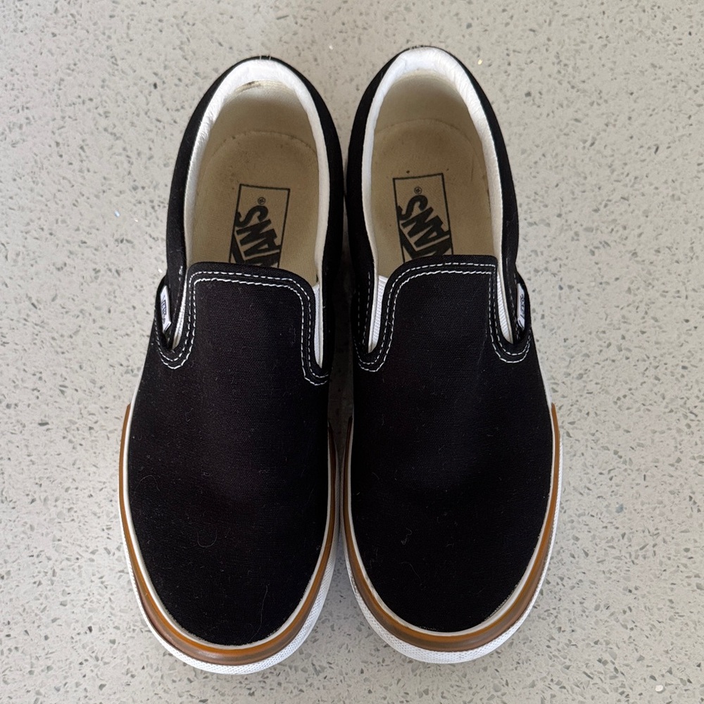 🖤 RARE / DISCONTINUED Vans Slip-On Stacked Platform – Women’s Size 8 - Picture 2 of 5